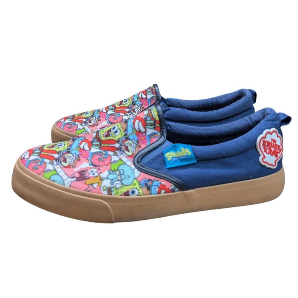 Ground Up SpongeBob SquarePants Slip-On Boat Casual Shoes Men's Size 10.5